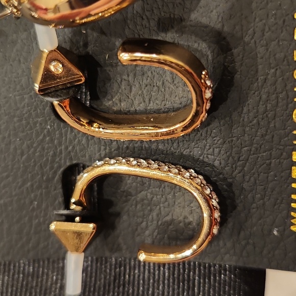 White House Black Market Gold Earrings Set - Picture 2 of 5